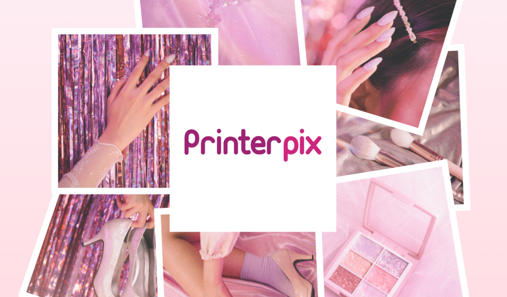 Pink and White Photo Collage (Flyer)